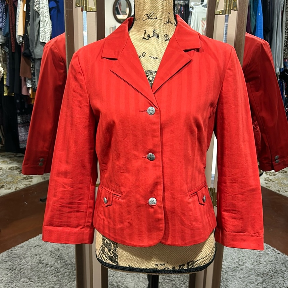 City Streets red jacket size large.
